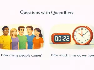 Questions with Quantifiers in English: Rules and Examples