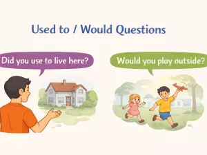 Questions with Used to and Would in English