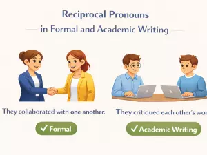 Reciprocal Pronouns in Formal and Academic Writing