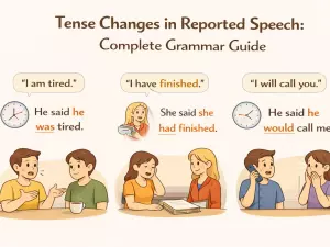 Tense Changes in Reported Speech: Complete Grammar Guide