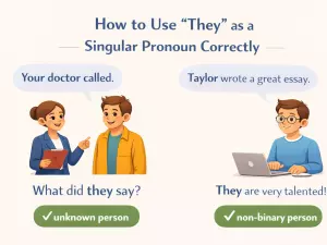 How to Use “They” as a Singular Pronoun Correctly