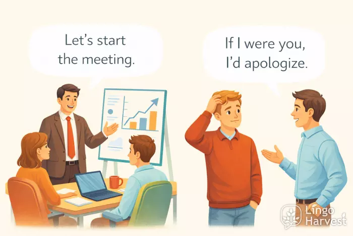 meeting suggestion examples let’s start apologize advice