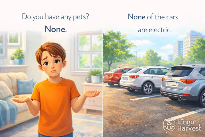 none pets answer vs none of the cars electric scene