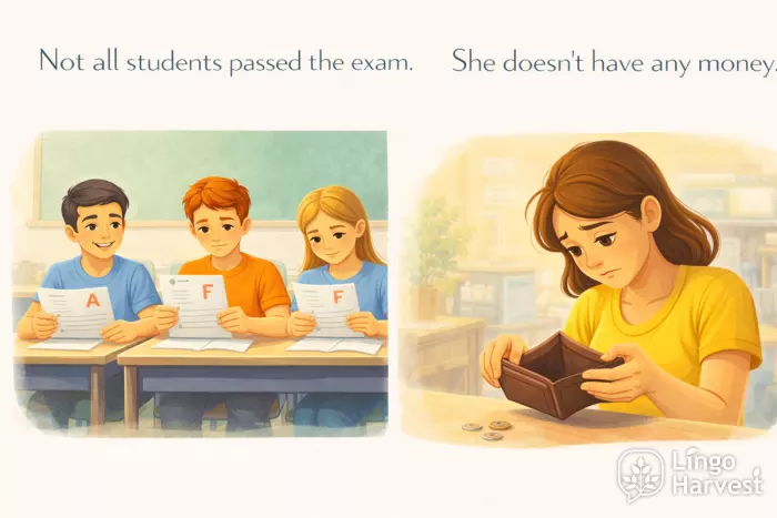 not all students passed she doesnt have any money