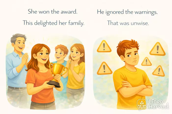 pronoun reference examples she family he warnings