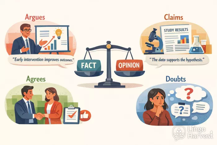Reporting verbs examples
