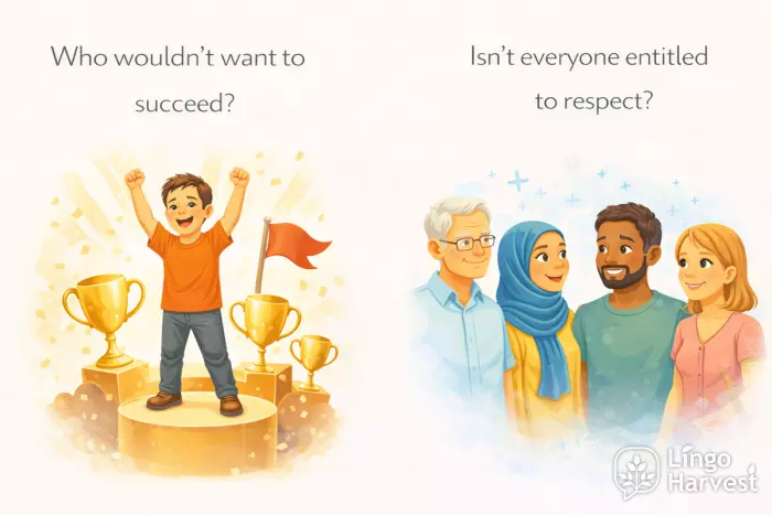 rhetorical questions succeed respect everyone entitled