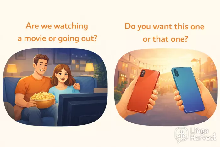 choice questions or this that movie going out