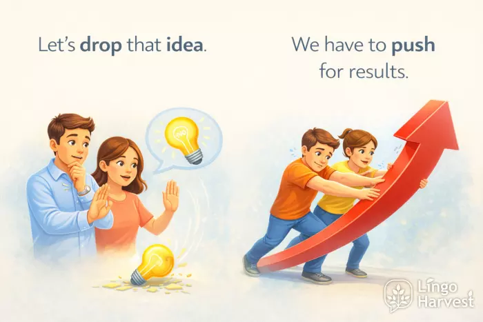 Drop idea, push for results