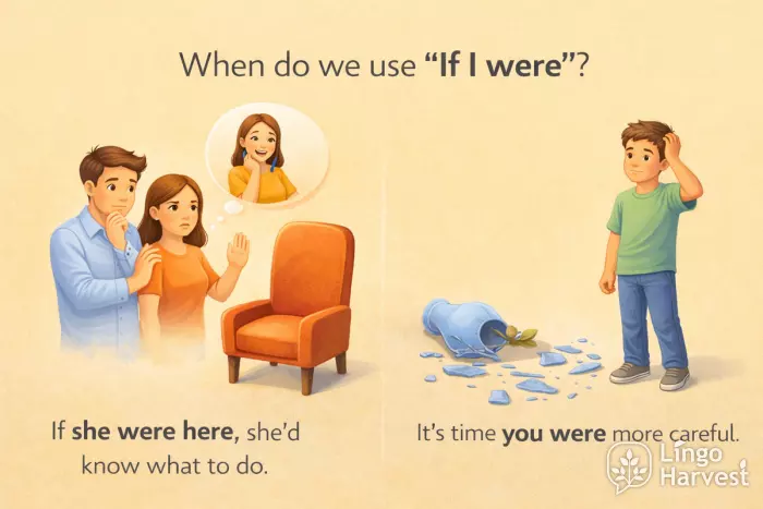 Subjunctive were in unreal situations