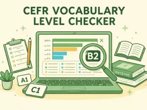 CEFR Vocabulary Level Checker – Analyze English Words A1–C2