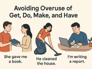 Avoiding Overuse of Get, Do, Make, and Have