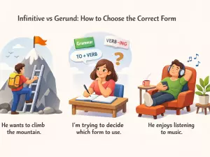 Infinitive vs Gerund: How to Choose the Correct Form