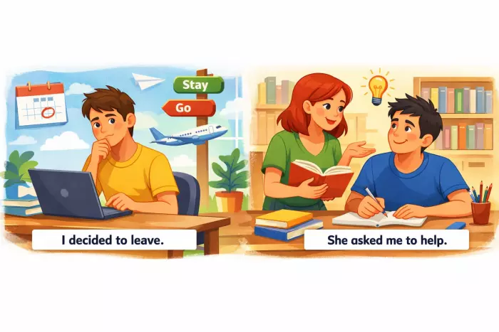Infinitive selection for intention and decision verbs