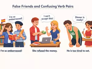 False Friends and Confusing Verb Pairs