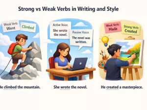 Strong vs Weak Verbs in Writing and Style