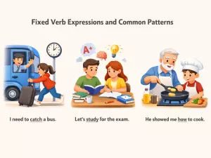 Fixed Verb Expressions and Common Patterns