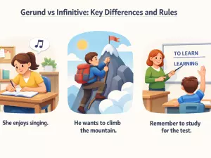 Gerund vs Infinitive: Key Differences and Rules
