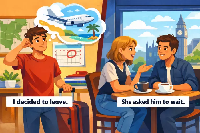 Gerund versus infinitive verb pattern mastery