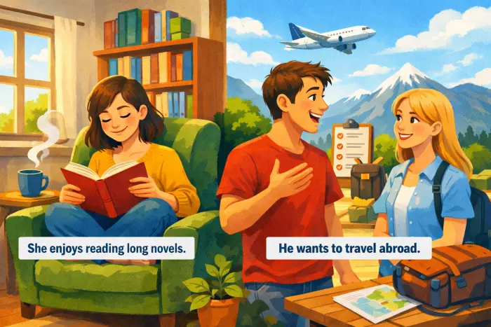 Choosing gerund versus infinitive verb objects