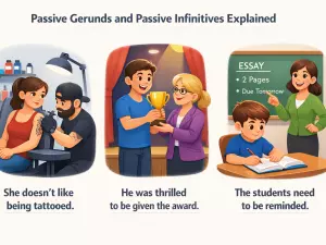 Passive Gerunds and Passive Infinitives Explained