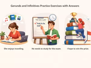 Gerunds and Infinitives Practice Exercises with Answers