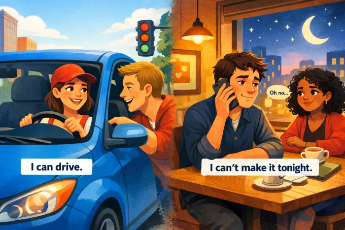 Everyday American English modal verb patterns