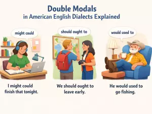 Double Modals in American English Dialects Explained