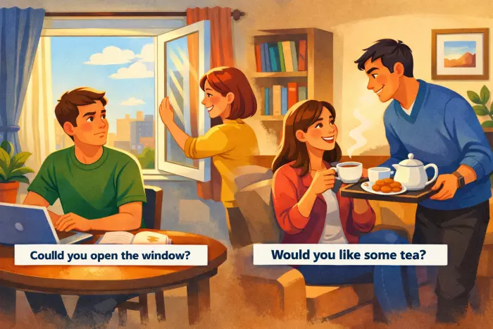 Hypothetical thinking patterns with modal verbs examples