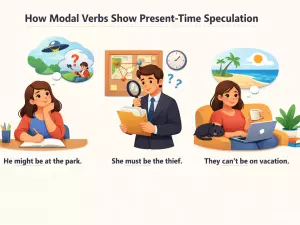 How Modal Verbs Show Present-Time Speculation