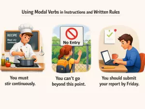 Using Modal Verbs in Instructions and Written Rules