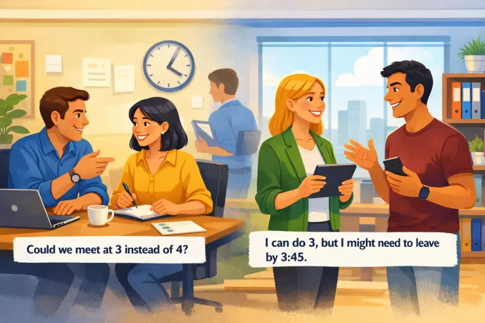 Modal verbs pattern for everyday decision-making