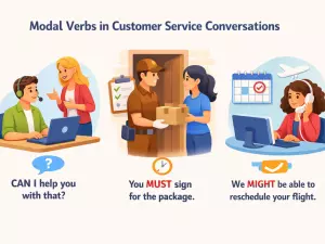 Modal Verbs in Customer Service Conversations