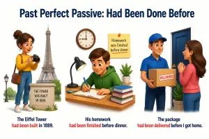Past Perfect Passive: Had Been Done Before