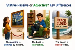 Stative Passive or Adjective? Key Differences